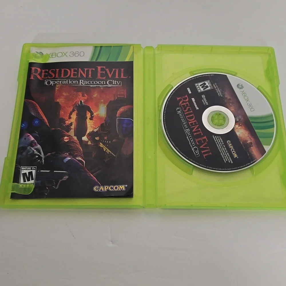 Will Need A Small Resurf.360 Game - Resident Evil: Operation Raccoon City
